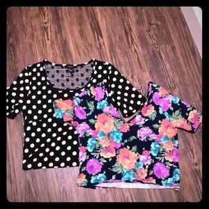 2 Forever 21 Crop Tops